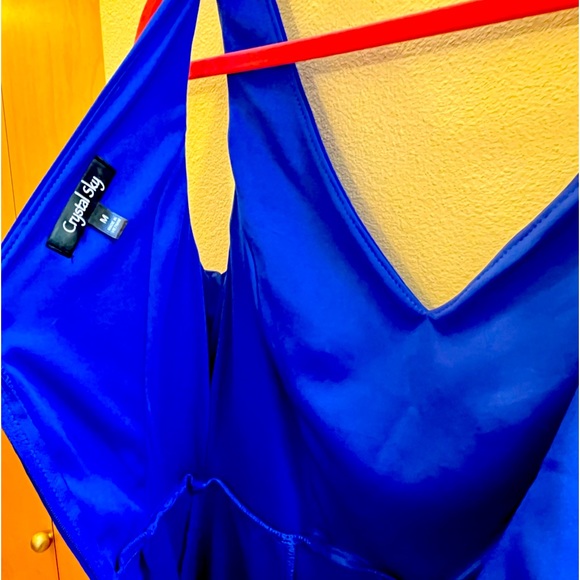 CRYSTAL SKY Blue Romper w/Pockets!!! 🤩 - Picture 9 of 9